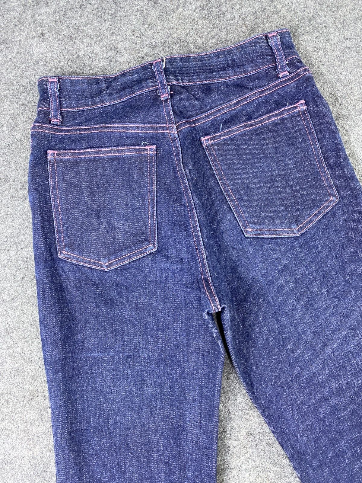 Japanese Brand Bobson Lady’s Blue Jean's - J1018 Size 25" / US 0 / IT 36 - 6 Thumbnail