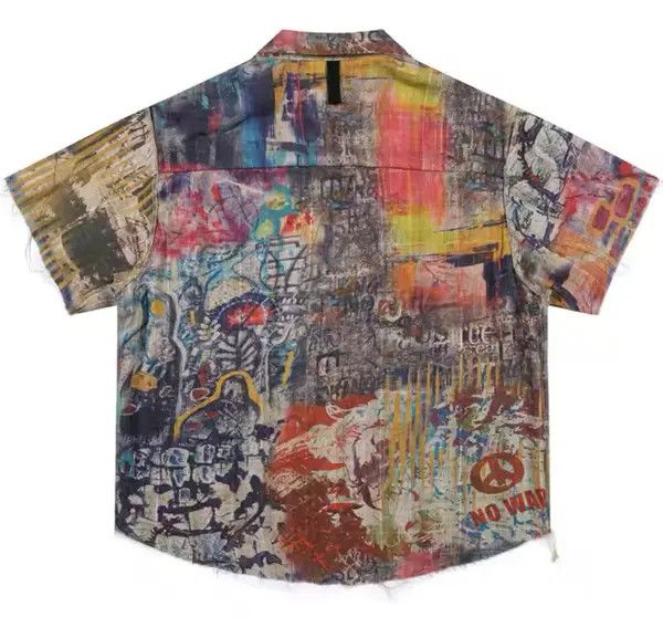 VIBE Streetwear Retro Grunge Oversized Shirt Size US XL / EU 56 / 4 - 2 Thumbnail