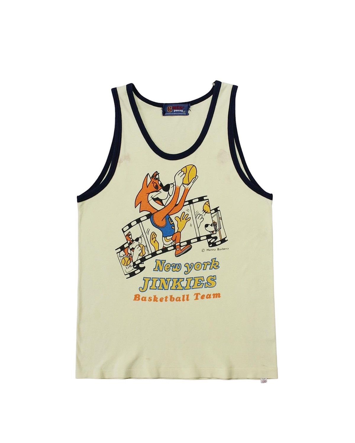 Vintage 2000S GUTS YOUNG BY AMASA PRODUCTION TANK TOP Size US M / EU 48-50 / 2 - 1 Thumbnail