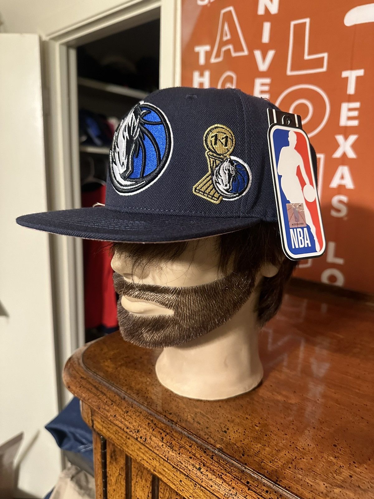 NBA × Vintage Vintage Pro standard NBA Dallas Mavericks “double front” hat Size ONE SIZE - 8 Thumbnail