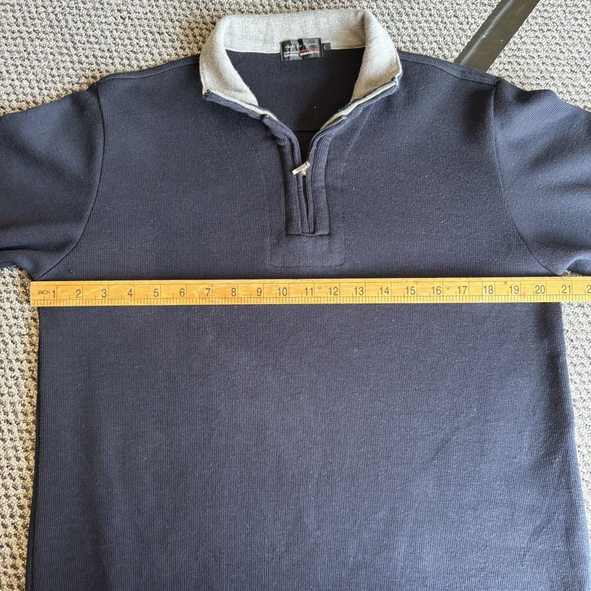 Kansai Yamamoto Kansai Yamamoto Halfzipper Sweatshirt Combo Size M/L Size US M / EU 48-50 / 2 - 14 Thumbnail