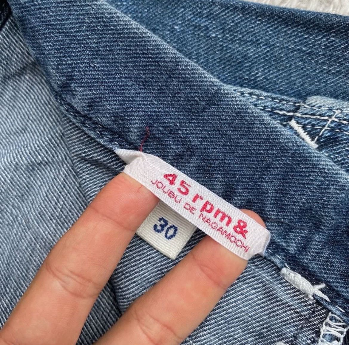 45rpm × Japanese Brand 45rpm Denim Pants Size US 30 / EU 46 - 8 Thumbnail