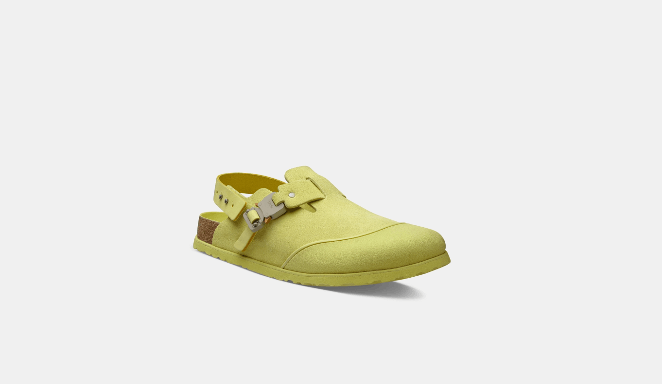 Birkenstock × Dior o1w1db10224 Dior By Birkenstock Tokio Mule in Pastel Yellow Size US 10 / EU 43 - 2 Thumbnail