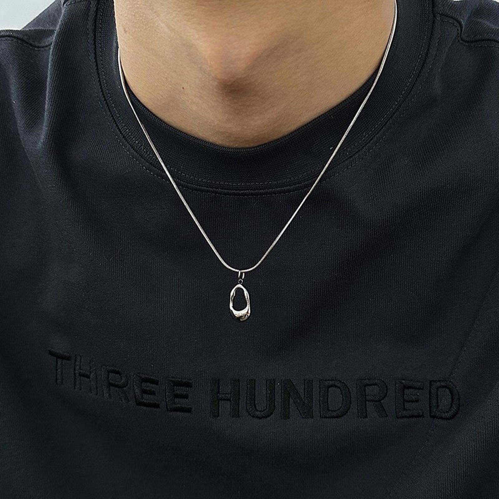 Jewelry Stylish Silver Pendant Necklace Size ONE SIZE - 1 Thumbnail