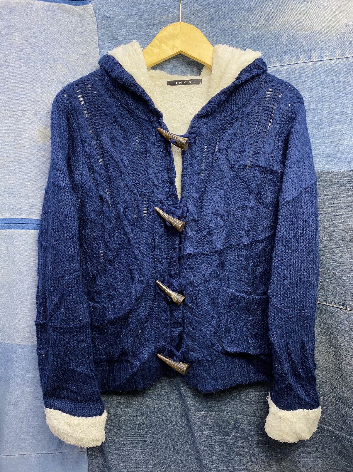Hysteric Glamour × If Six Was Nine × Japanese Brand 2000s double layer knitted fur sherpa ingni winter session Size US M / EU 48-50 / 2 - 2 Thumbnail