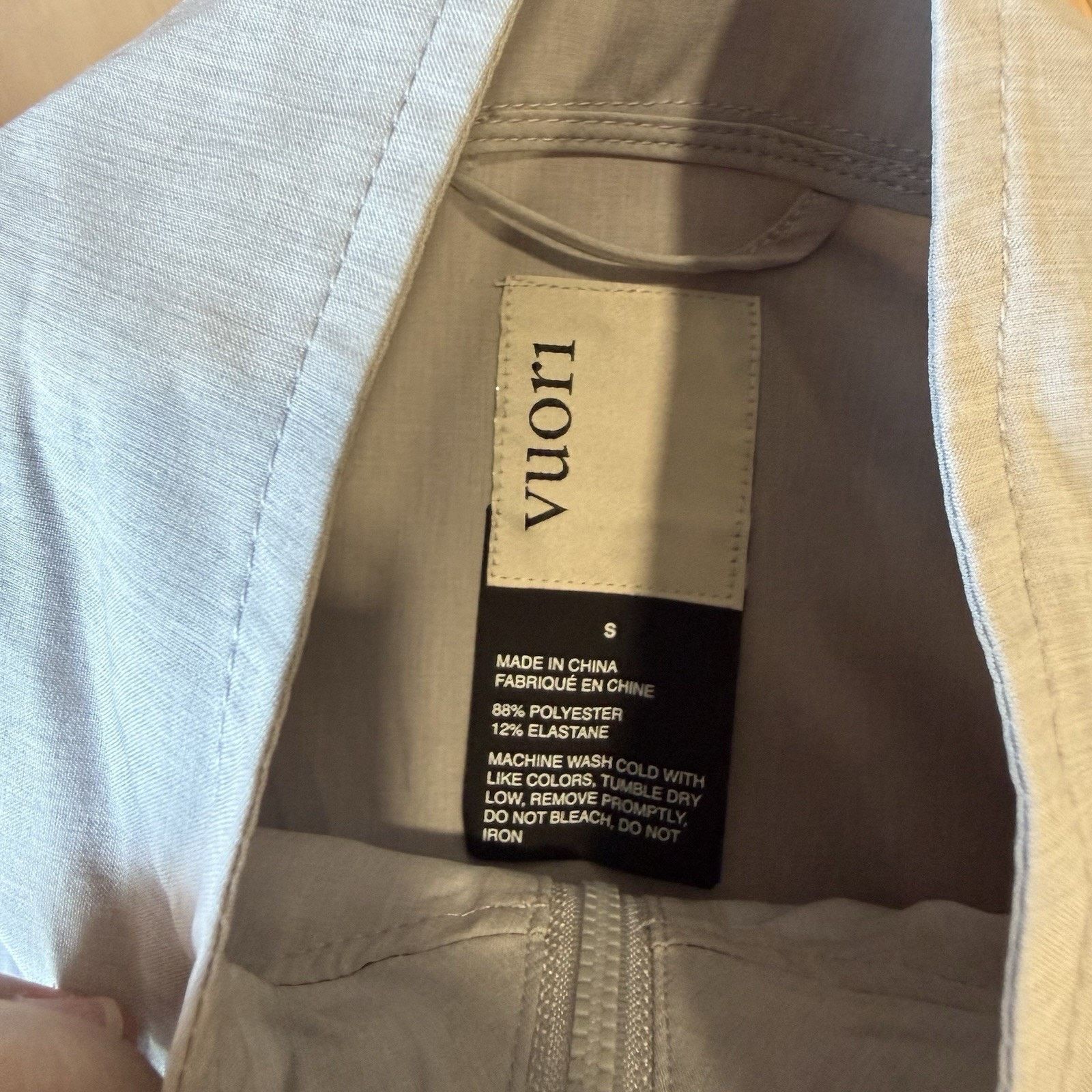 Vuori Vuori Venture Track Jacket Small Gray Full Zip Lightweight Size US S / EU 44-46 / 1 - 10 Thumbnail