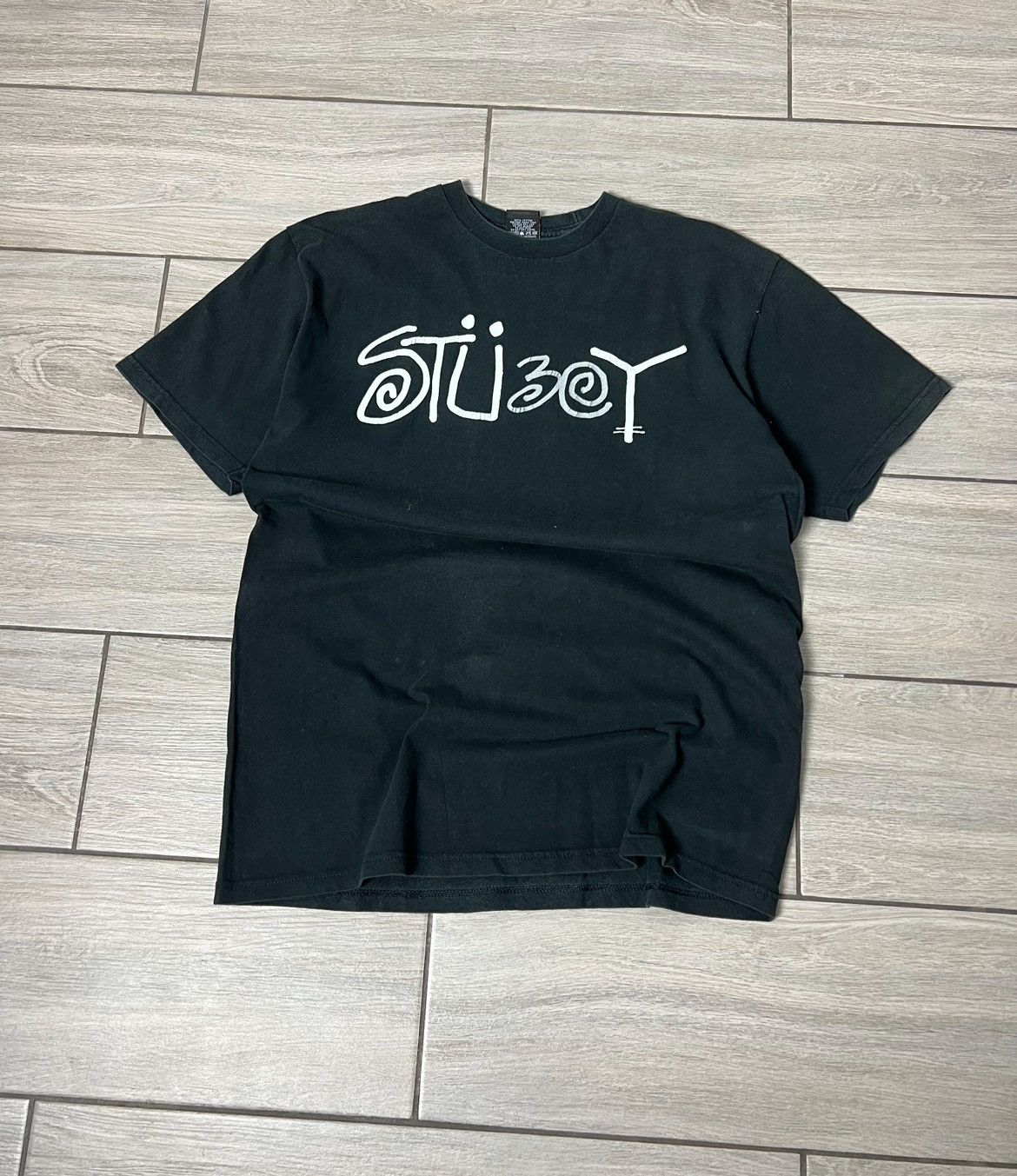 Stussy Stussy Vintage T-shirt Big Logo 90s M Size Size US M / EU 48-50 / 2 - 1 Thumbnail
