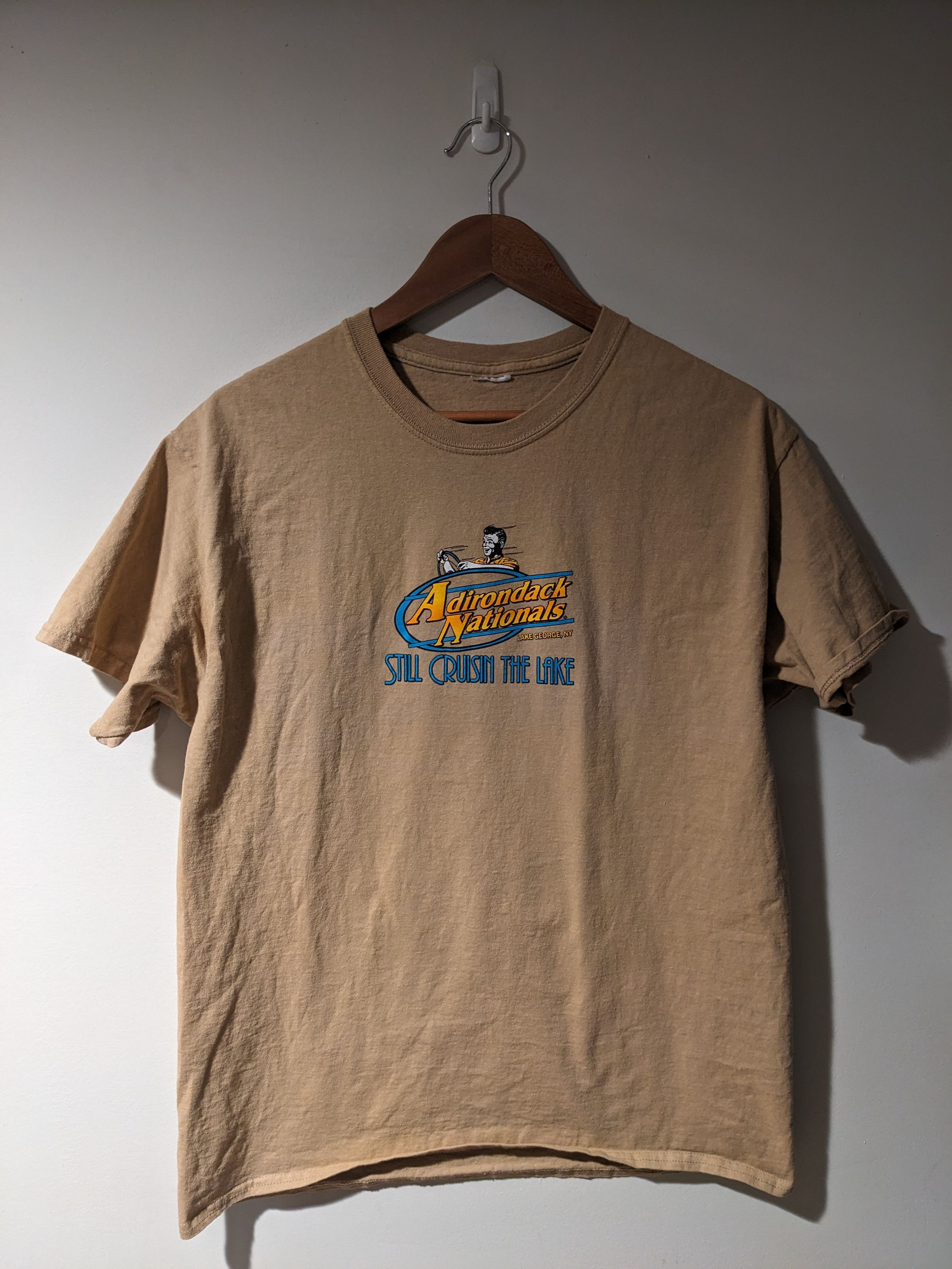 NASCAR × Vintage Vintage 2016 Adirondack Nationals Nascar Racing T-Shirt Size US M / EU 48-50 / 2 - 3 Thumbnail