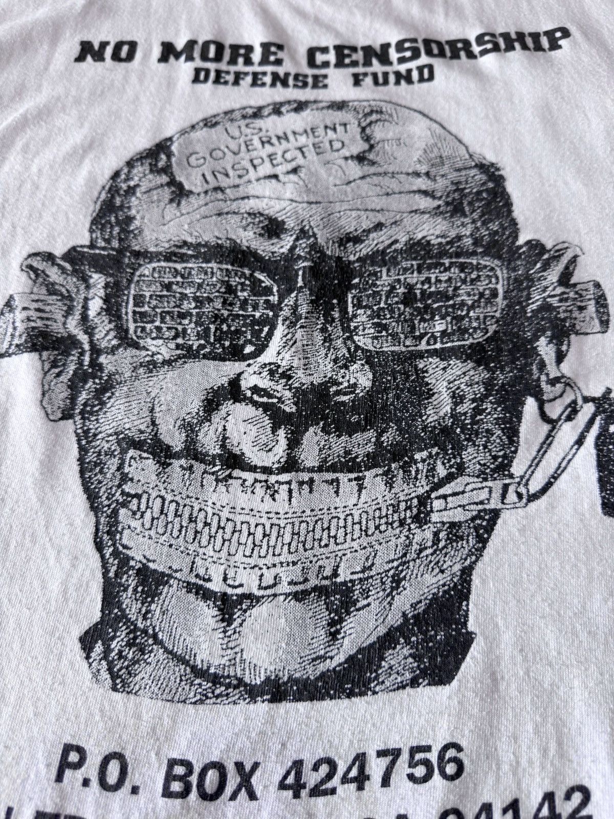 Band Tees No More Censorship Defense Fund Dead Kennedys Stedman Shirt Size US L / EU 52-54 / 3 - 4 Thumbnail