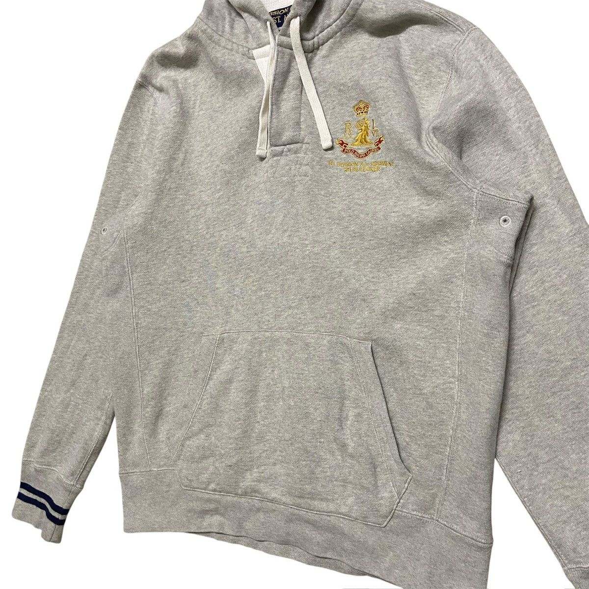 Polo Ralph Lauren Polo Ralph Lauren 1st Division R.L Regiment Hoodie Size US L / EU 52-54 / 3 - 2 Thumbnail