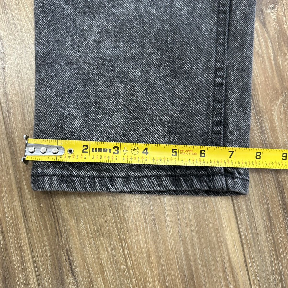 Levi's Vintage 80s 90s Levi’s 550 Made in USA Black Denim Jeans Size US 36 / EU 52 - 11 Thumbnail