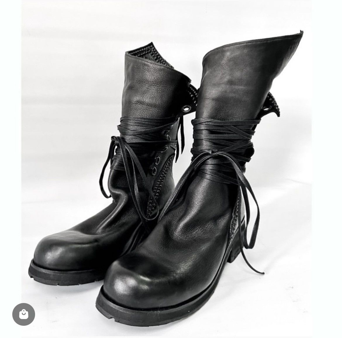 KMRii Kmrii Crush Chrome Boots 01 | Grailed