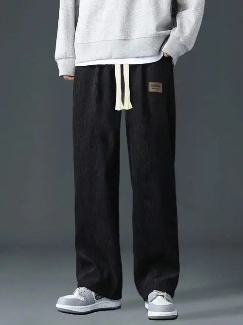 Japanese Brand Kuriyama x Ema Straight-Leg Pants Casual fit trousers Size US 34 / EU 50 - 2 Thumbnail