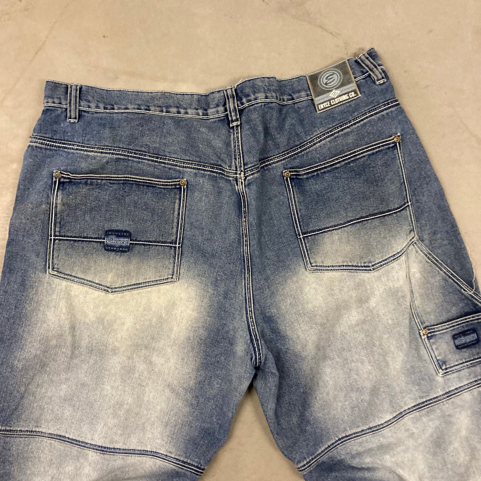 Vintage Copied - Baggy Y2K faded enyce Jeans 44x33 Size US 44 / EU 60 - 3 Thumbnail