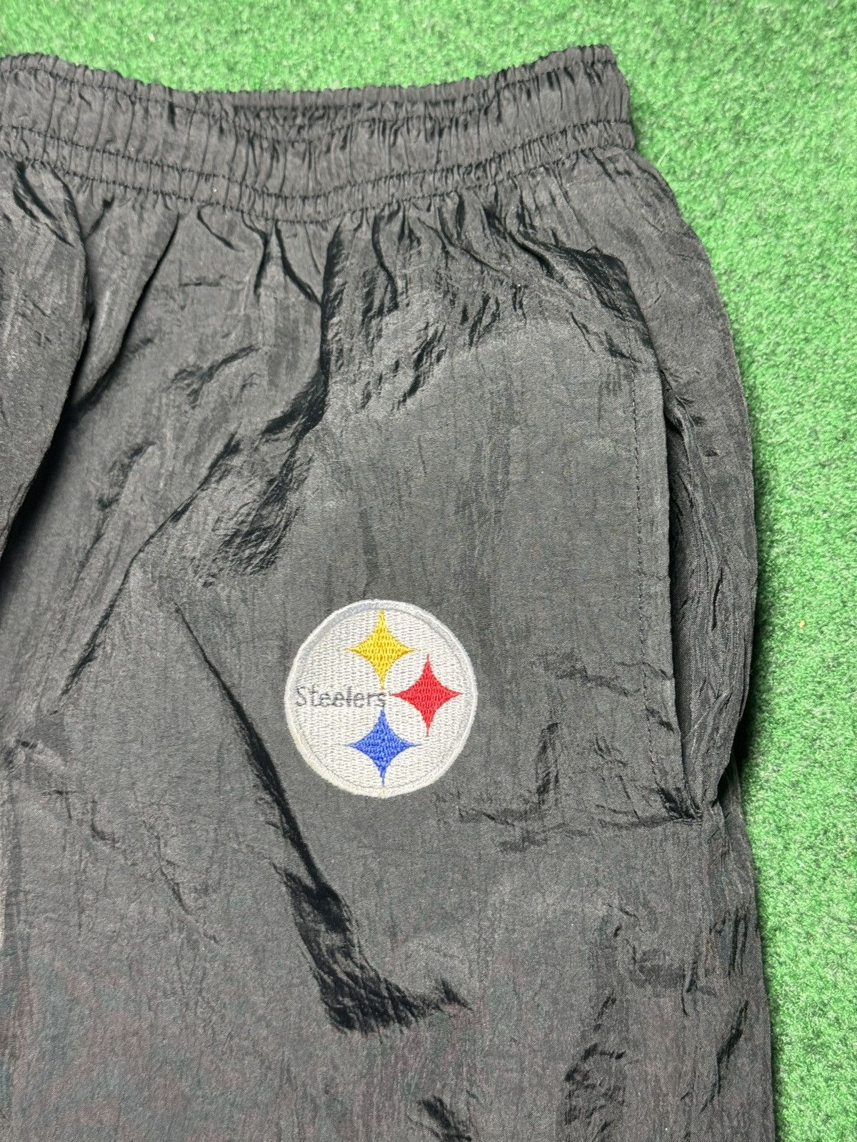 Logo 7 × NFL × Vintage Vintage 90s Pittsburgh Steelers Logo 7 Joggers Sweatpants Size US 30 / EU 46 - 3 Thumbnail