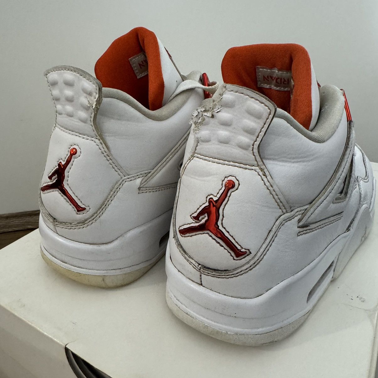 Jordan Brand Jordan 4 Retro Metallic Orange Size US 10 / EU 43 - 8 Thumbnail