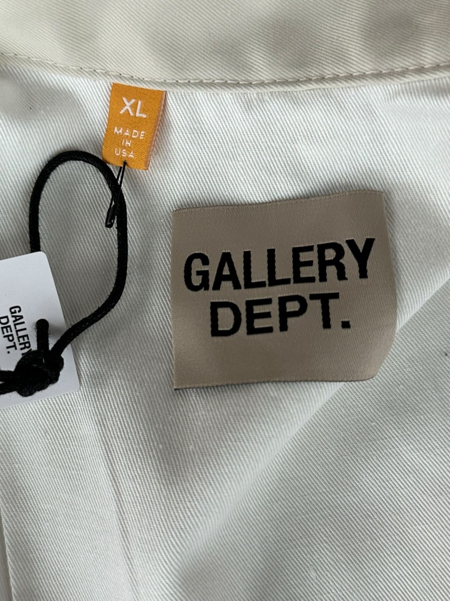 Gallery Dept. Gallery Dept Beige & Orange Logo Montecito Jacket Size US XXL / EU 58 / 5 - 4 Thumbnail
