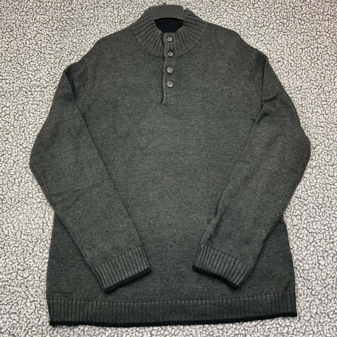 Perry Ellis Perry Ellis Sweater Men Plain Long Sleeve Pullover Outdoor M Size US M / EU 48-50 / 2 - 1 Thumbnail