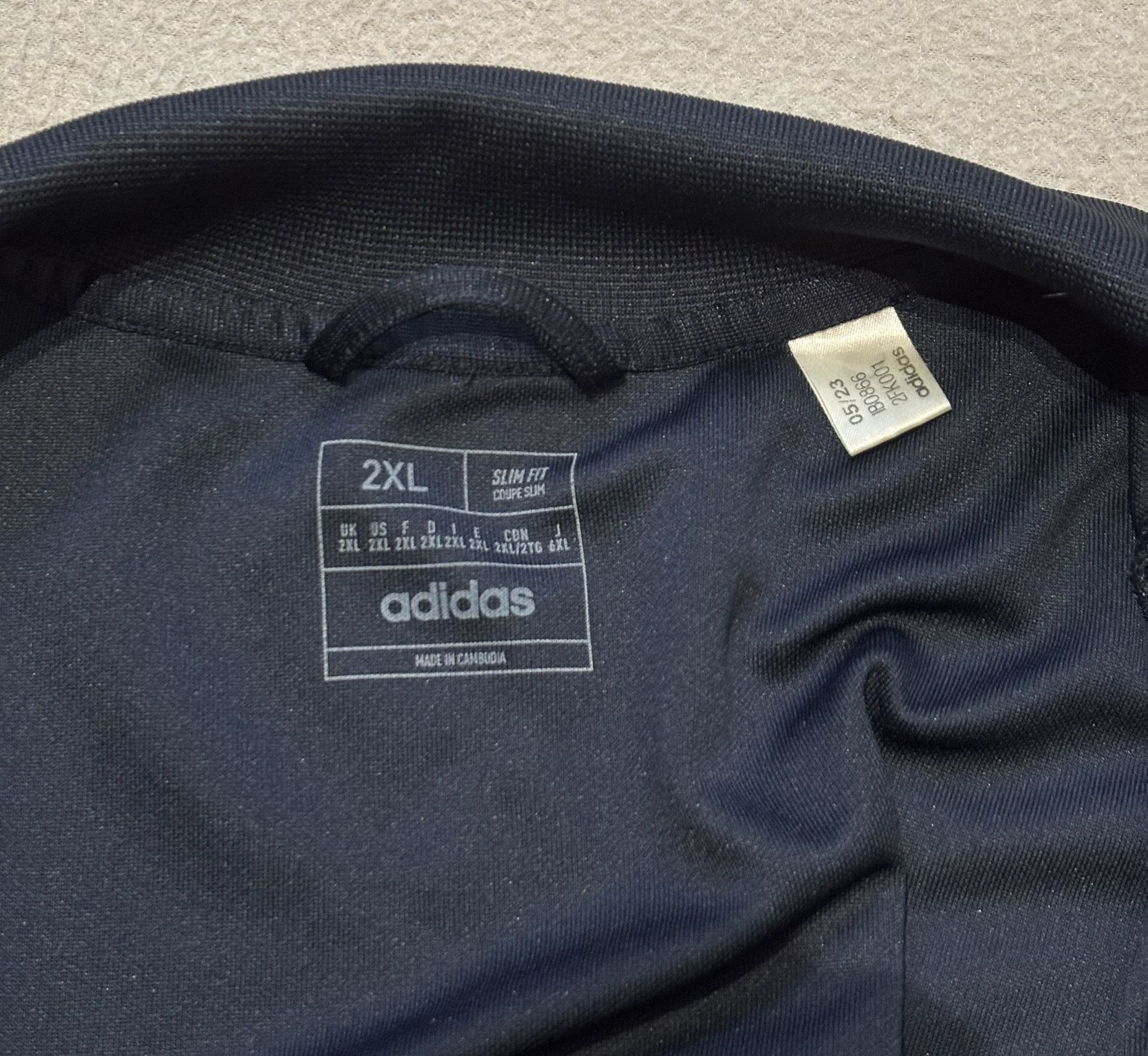 Adidas Real Madrid 2023/2024 Adidas Football Sweatshirt size 2XL Size US XXL / EU 58 / 5 - 16 Thumbnail