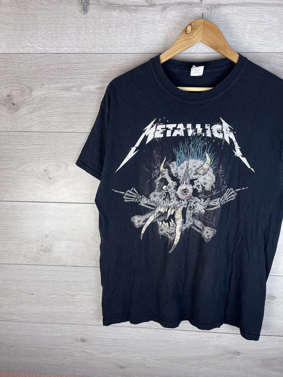 Fruit Of The Loom Men’s merch T-shirt Metallica size L 2017s Size US L / EU 52-54 / 3 - 3 Thumbnail