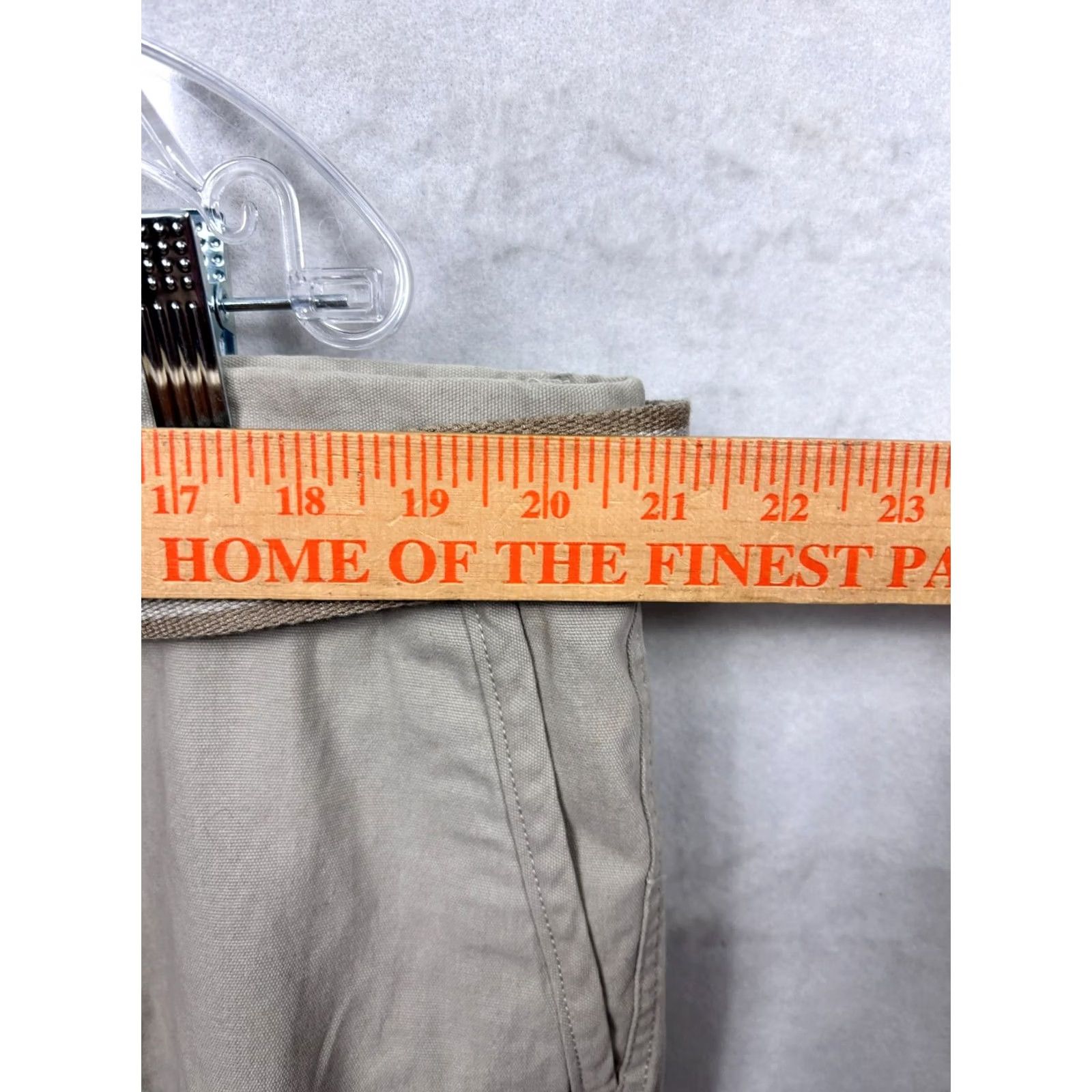 Weatherproof Weatherproof Cargo Shorts Men's Size 42W Gray Everyday 10" Inseam Belted NWT Size US 42 / EU 58 - 3 Thumbnail