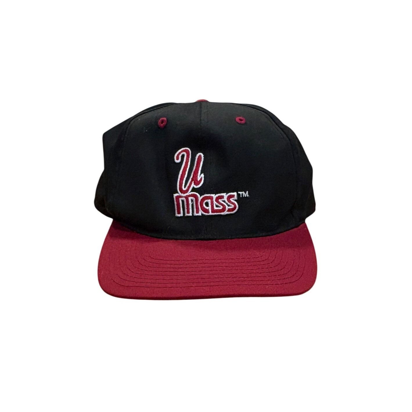 Other Vintage 90s The G Cap UMass Minutemen Snapback Hat Black NCA Size ONE SIZE - 1 Thumbnail
