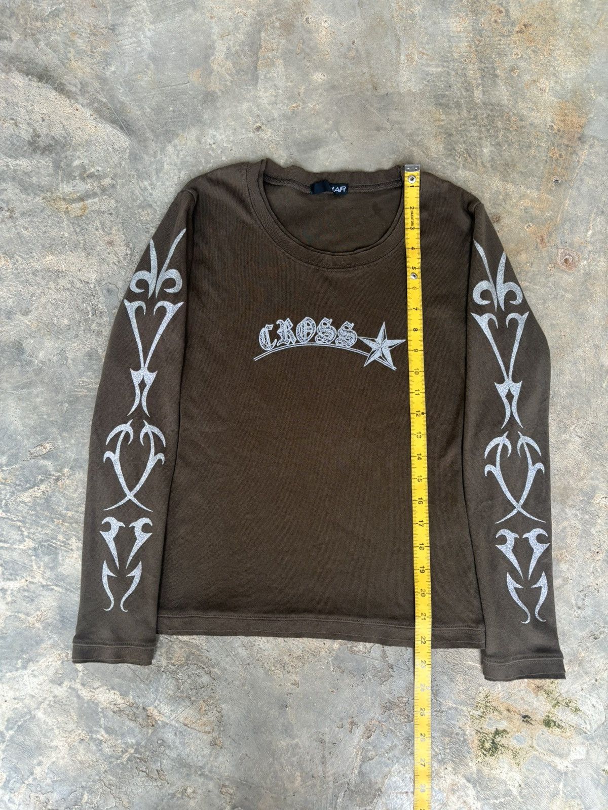 Hysteric Glamour Y2k Cross Jolly Roger Skull Ifsix Lgb Style Longsleeve Size S / US 4 / IT 40 - 10 Thumbnail