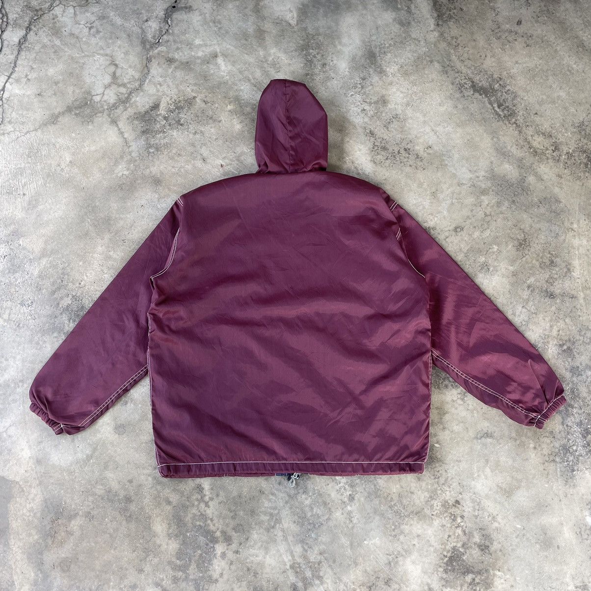 Lonsdale × Vintage 🔥Vintage Lonsdale Hooded Full Zipper Sportswear Light Jacket Size US XL / EU 56 / 4 - 4 Thumbnail