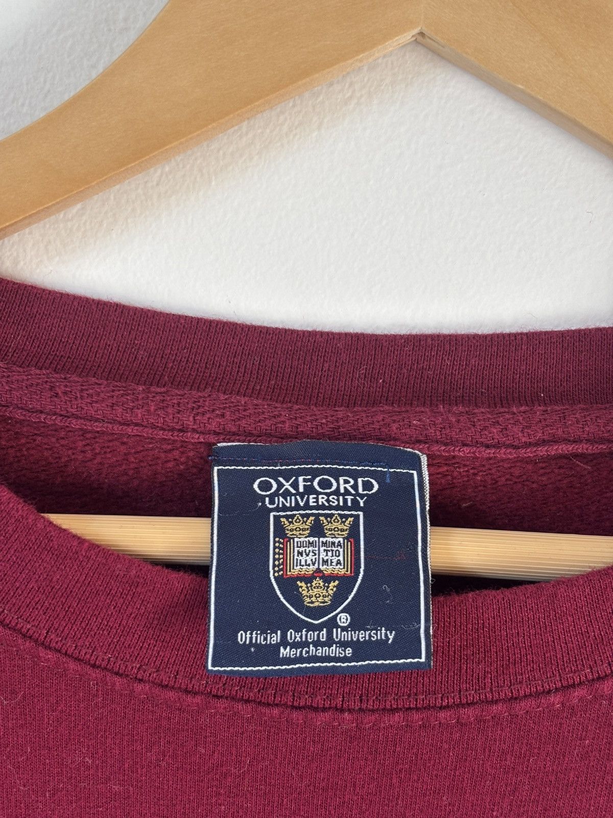Other Vintage Oxford University Varsity Crest Crewneck Sweater XL Size US XL / EU 56 / 4 - 5 Thumbnail