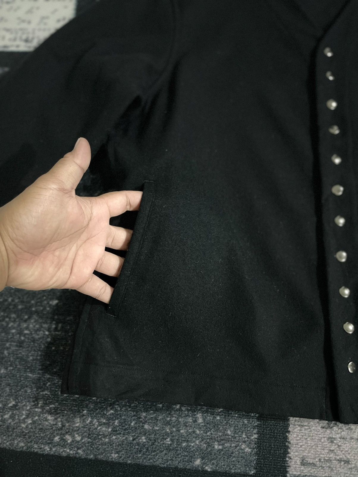 Yohji Yamamoto Vintage Yohji Yamamoto cardigan wool jacket Size US L / EU 52-54 / 3 - 6 Thumbnail