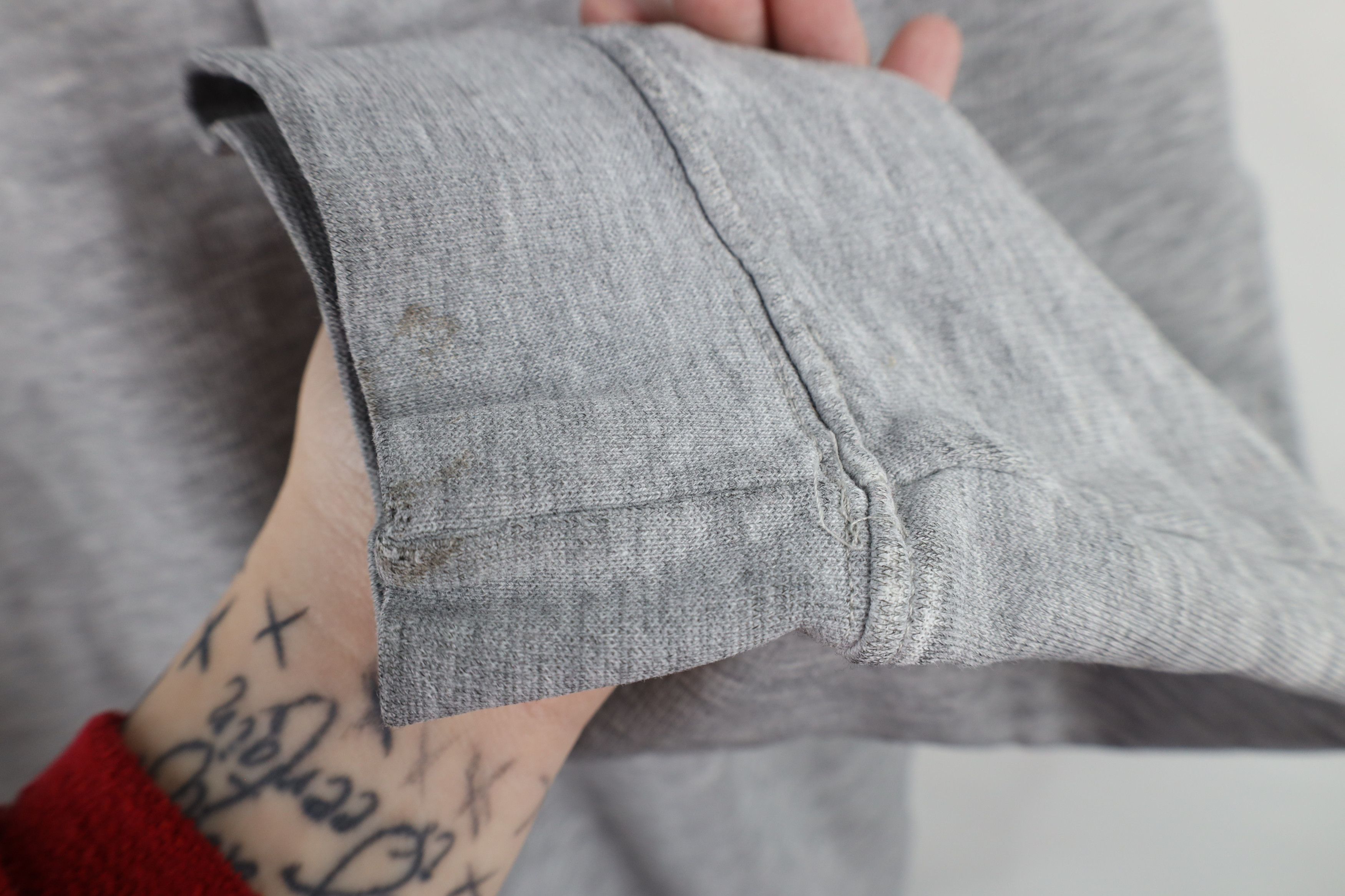 Nike × Vintage Vintage Nike Scott Mini Swoosh Crewneck Sweatshirt Gray Size US L / EU 52-54 / 3 - 9 Thumbnail