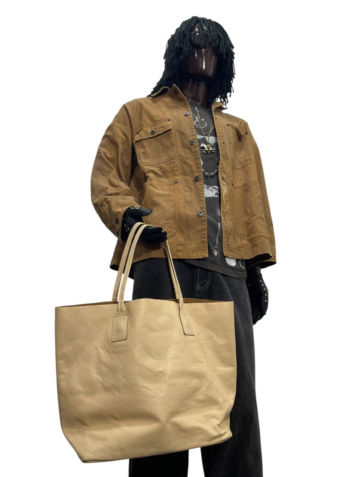 Genuine Leather Full Leather Ciaopanic Japan Tote Shoulder Bag 8🟩 Size ONE SIZE - 4 Thumbnail