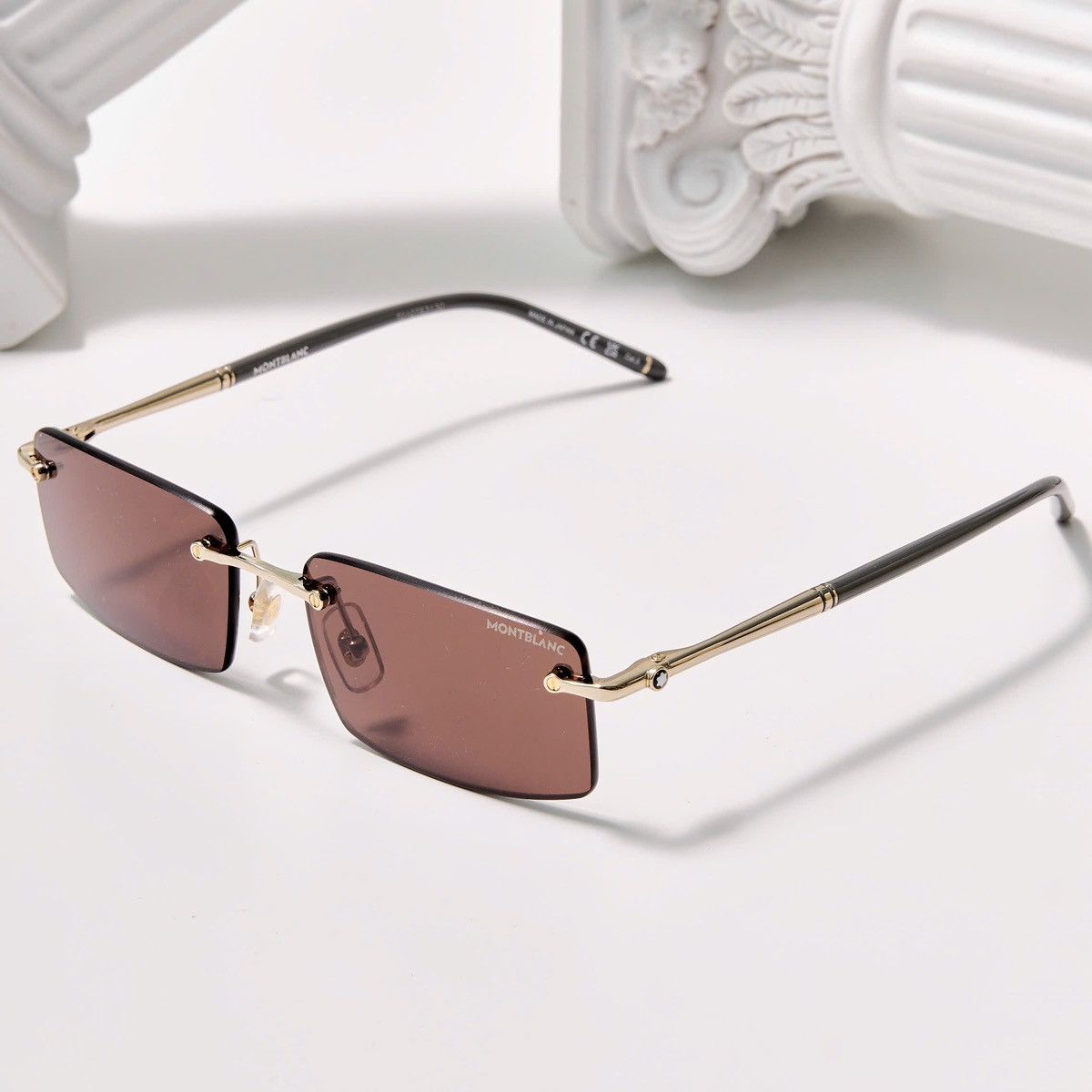 Montblanc MONTBLANC MB0443S 005 SUNGLASSES Size ONE SIZE - 2 Thumbnail