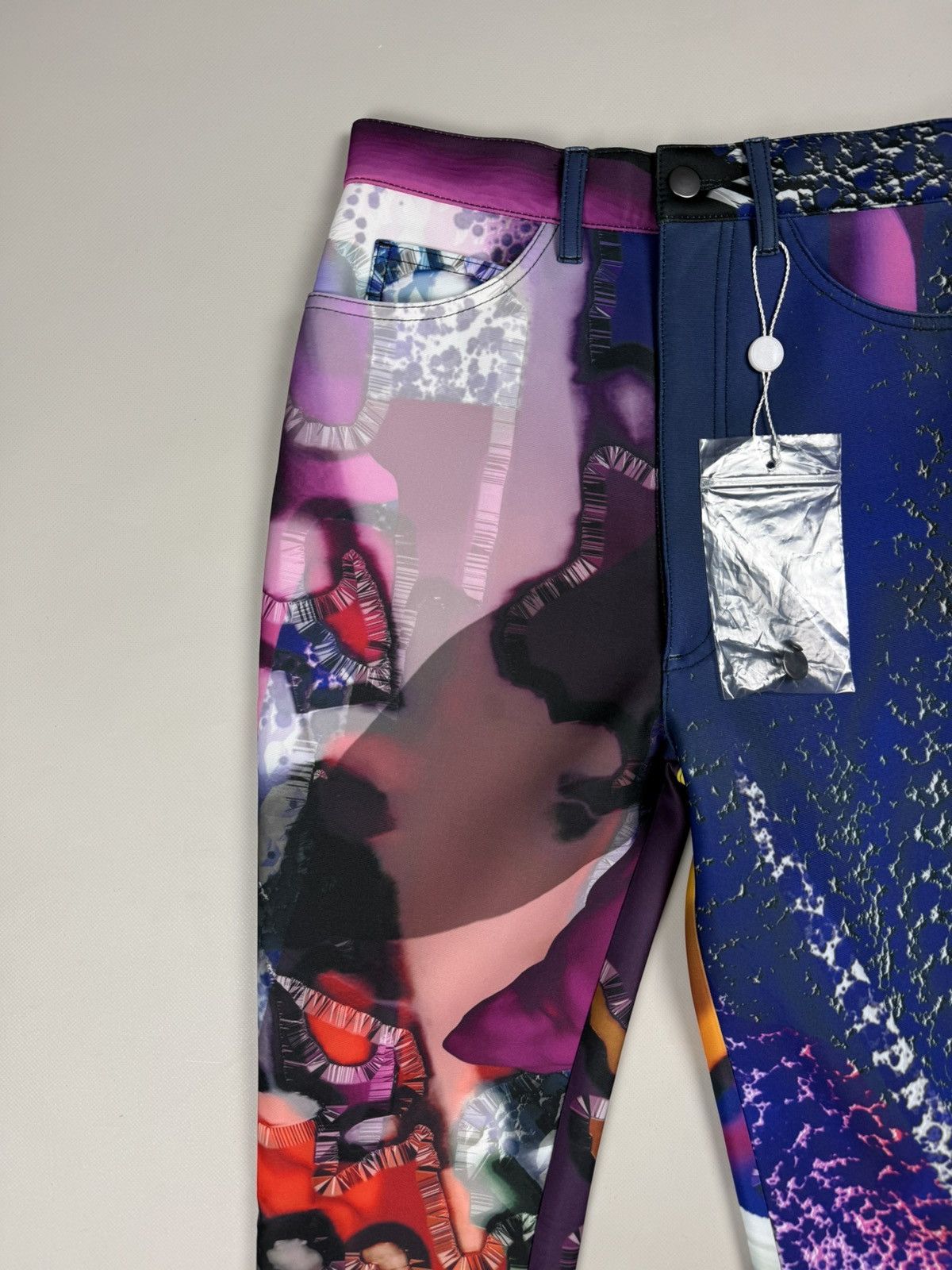 Maison Margiela BNWT! Maison Margiela printed Skinny Leg Art Pants Trousers Size 27" / US 4 / IT 40 - 6 Thumbnail