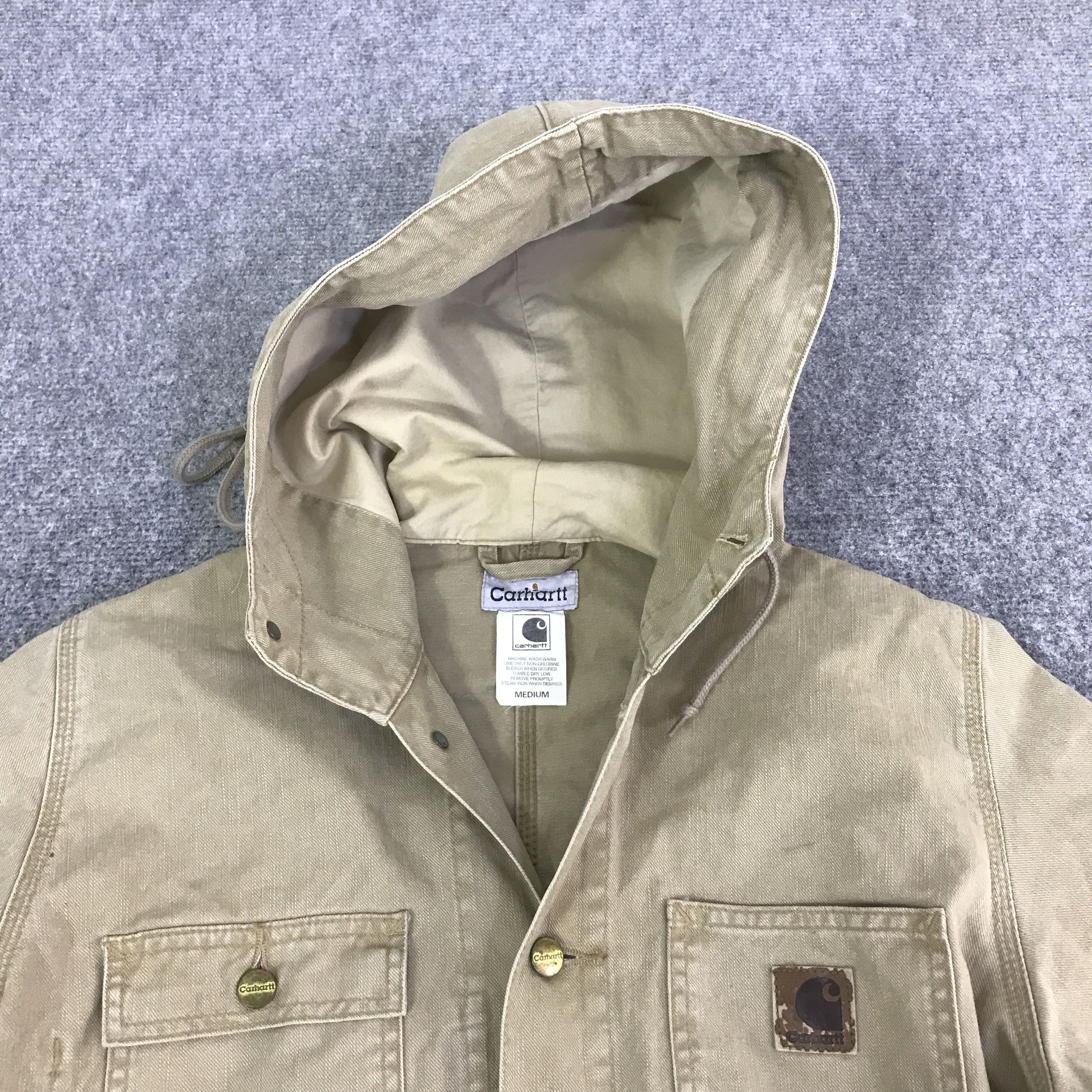 Carhartt carhartt button hoodie jacket K113B6 Size US M / EU 48-50 / 2 - 5 Thumbnail