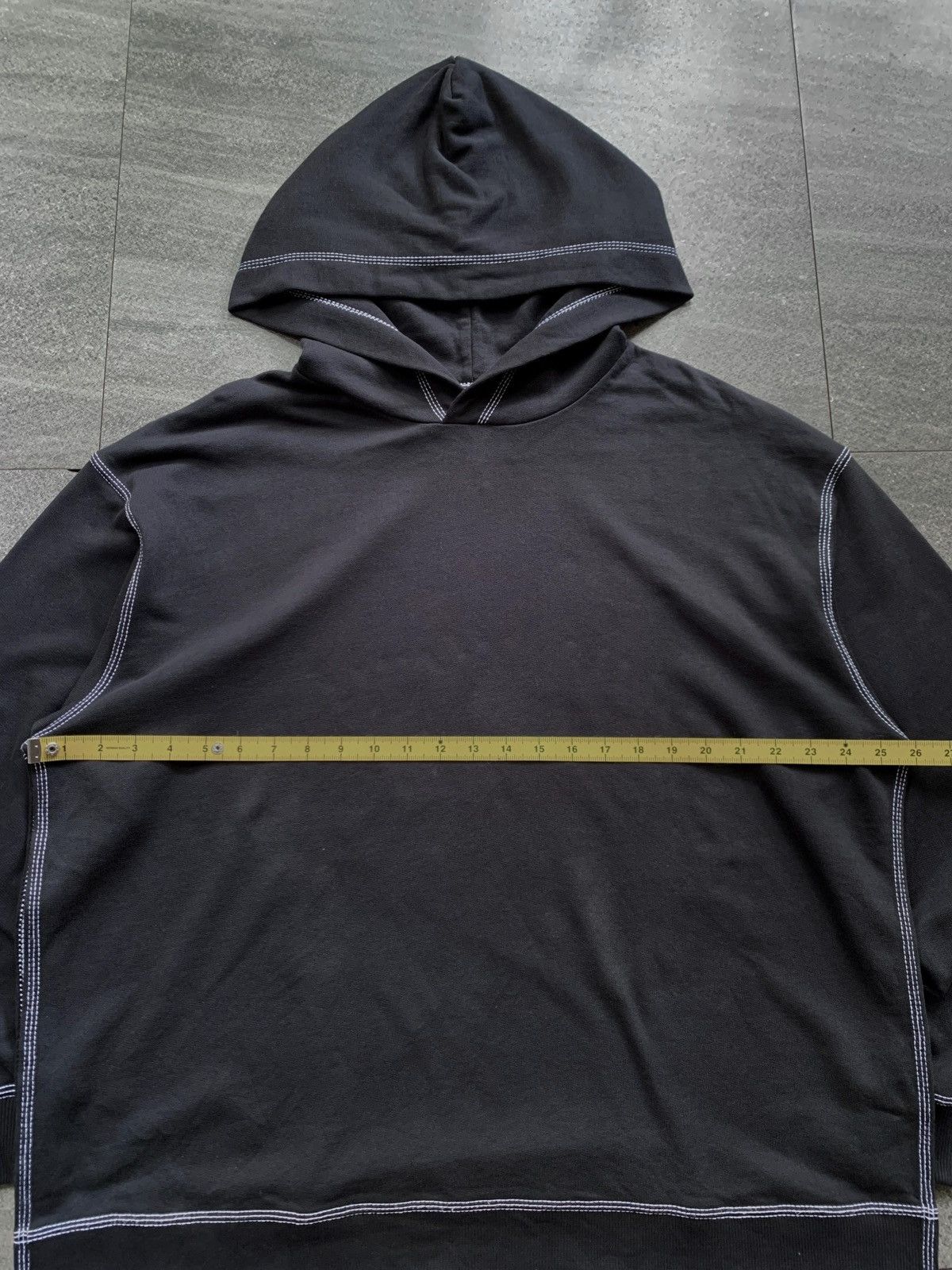 Maison Margiela FREE TAX! MM6 Contrast Stitching Side Cut Hoodie Size US L / EU 52-54 / 3 - 8 Thumbnail