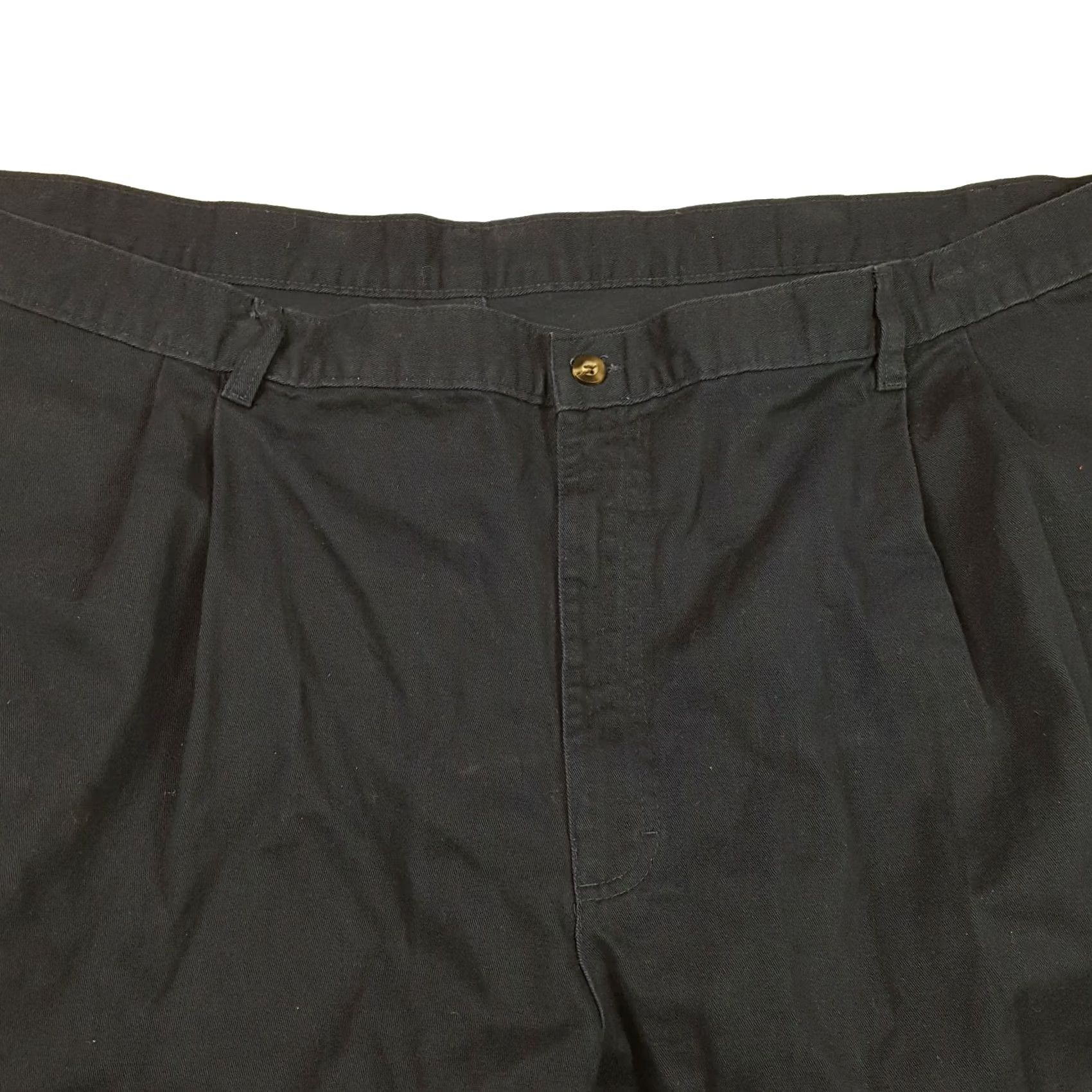 Vintage VTG Woolrich Golf Size 52" Navy Blue Big & Tall Chino Tennis Dress Shorts Size US 36 / EU 52 - 2 Thumbnail
