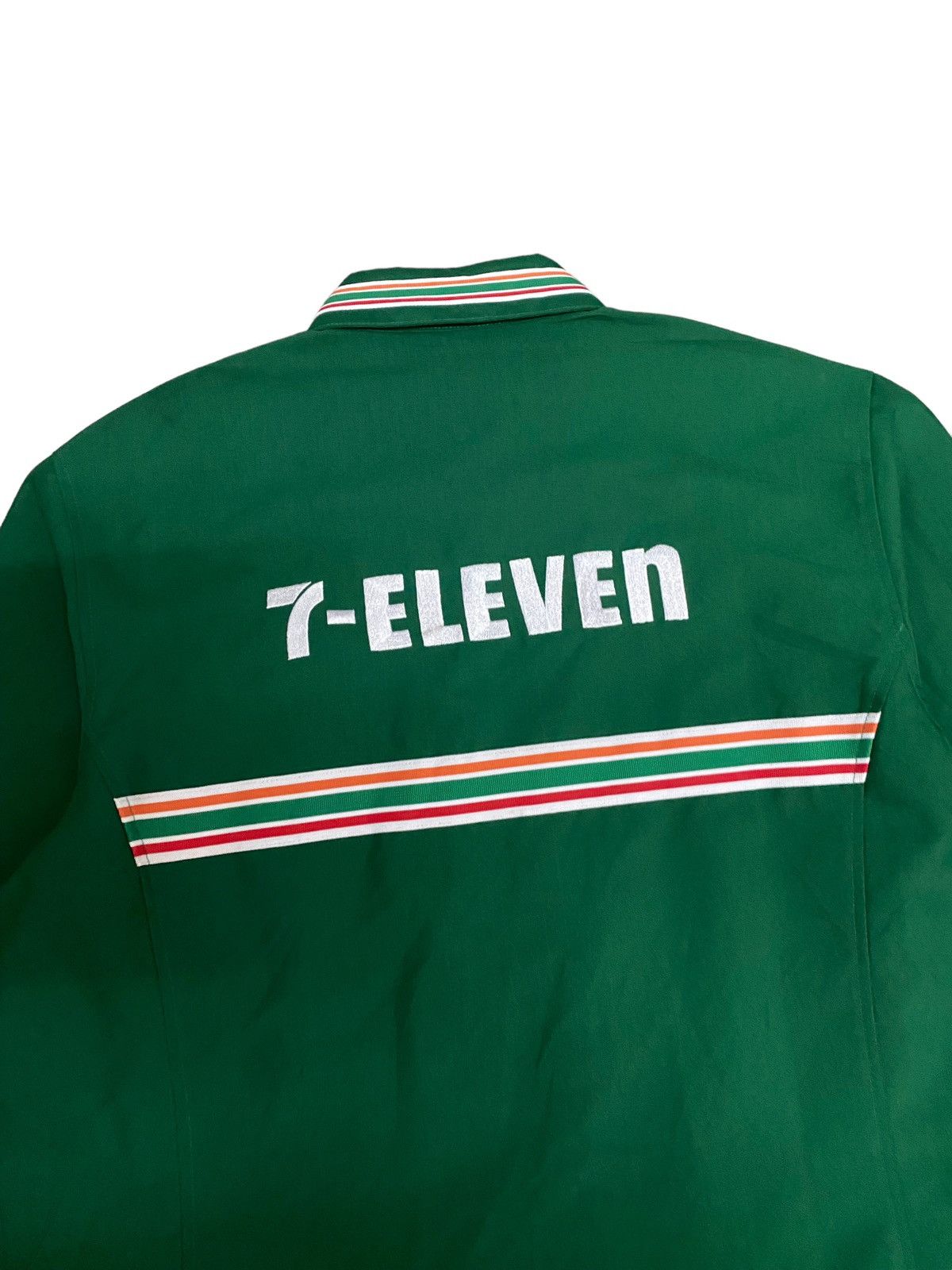 Japanese Brand × Vintage Vintage 7-eleven Uniform BigLogo Longsleeve Shirt Size US M / EU 48-50 / 2 - 4 Thumbnail