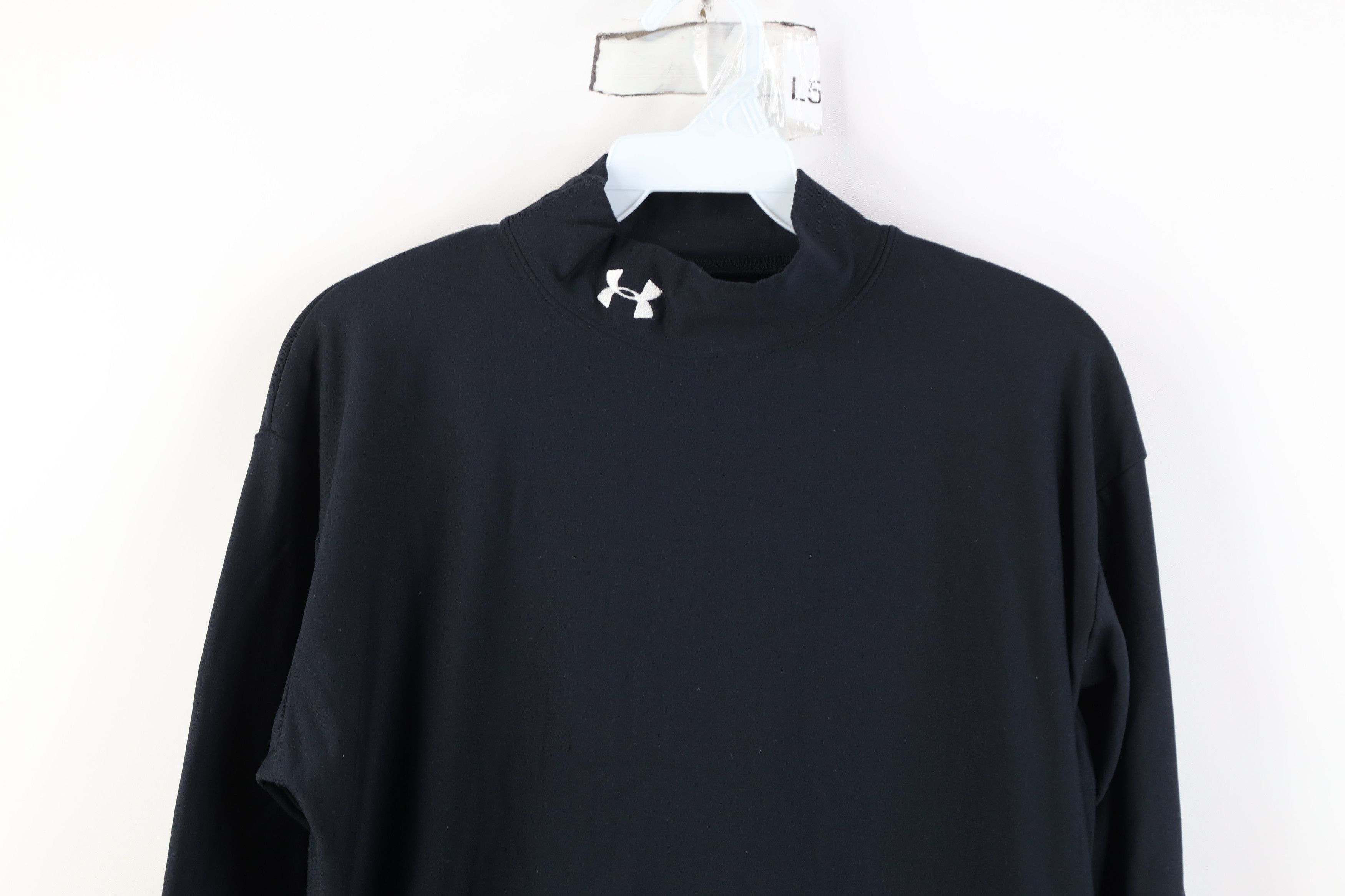 Under Armour Vintage Y2K Under Armour Mock Neck Training T-Shirt Size US XL / EU 56 / 4 - 2 Thumbnail