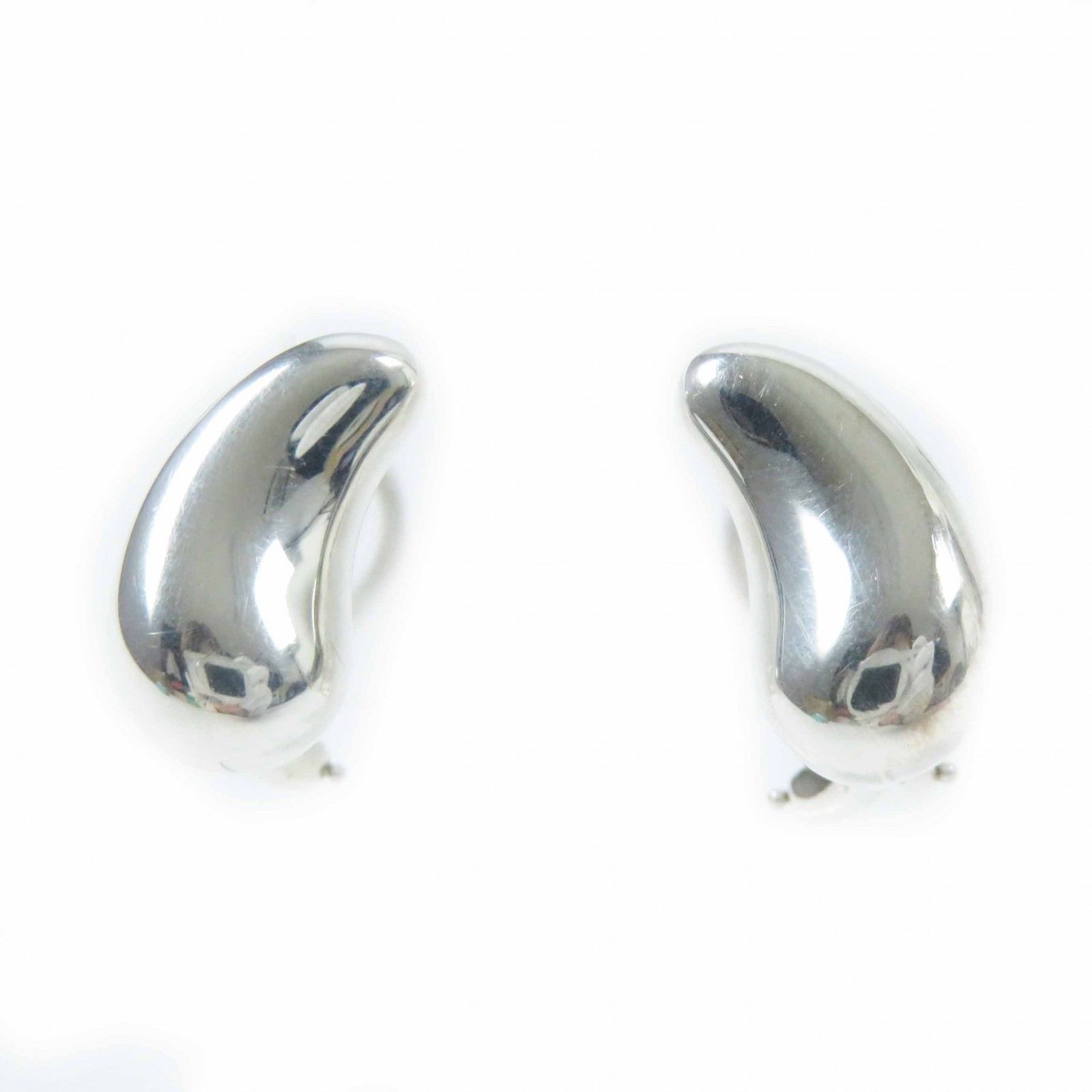 Tiffany & Co. Tiffany & Co Tiffany&Co. Bean Earring Silver Earring Metal Earrings Size ONE SIZE - 1 Thumbnail