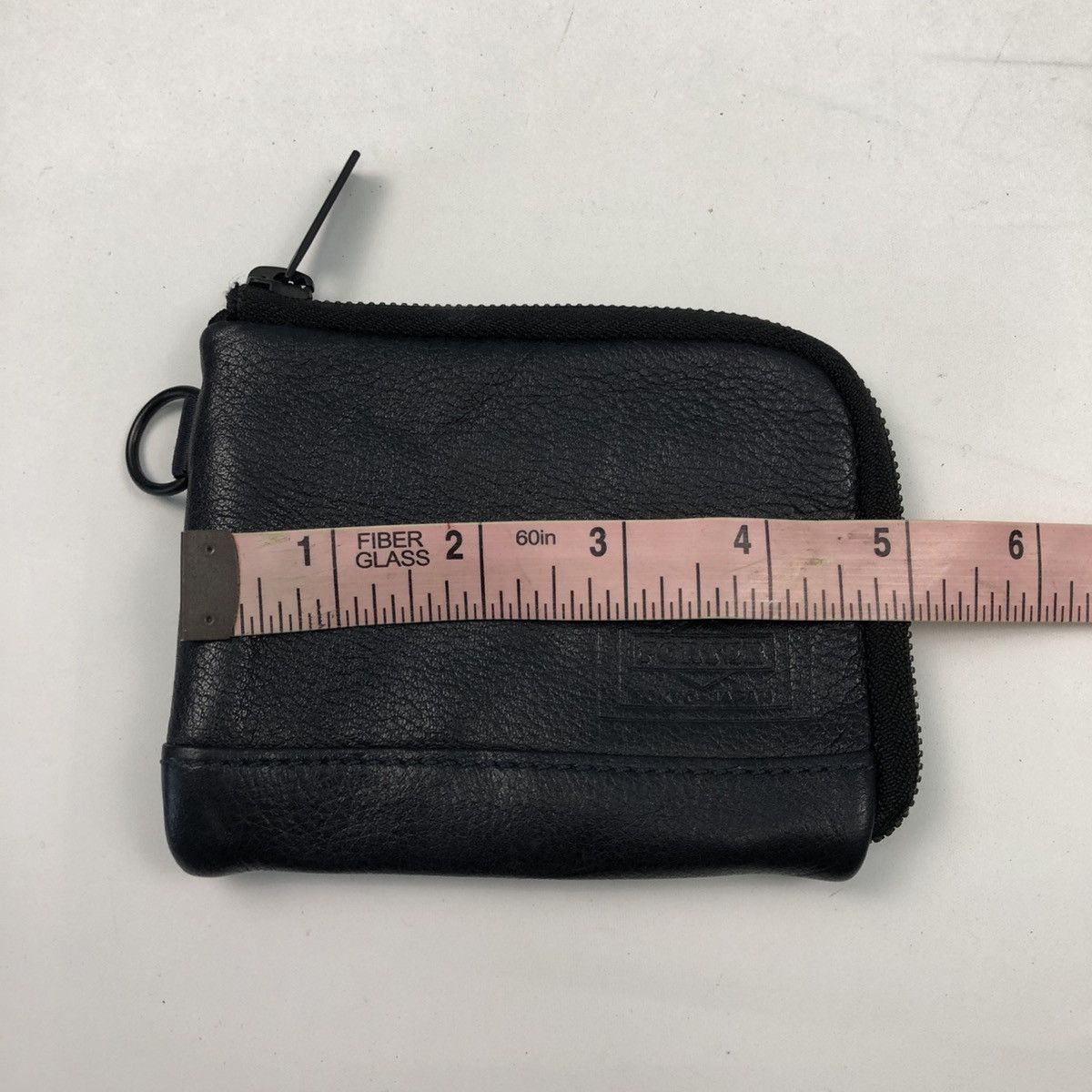 Porter PORTER LEATHER SLOT CARD ZIPPER WALLET Size ONE SIZE - 9 Thumbnail