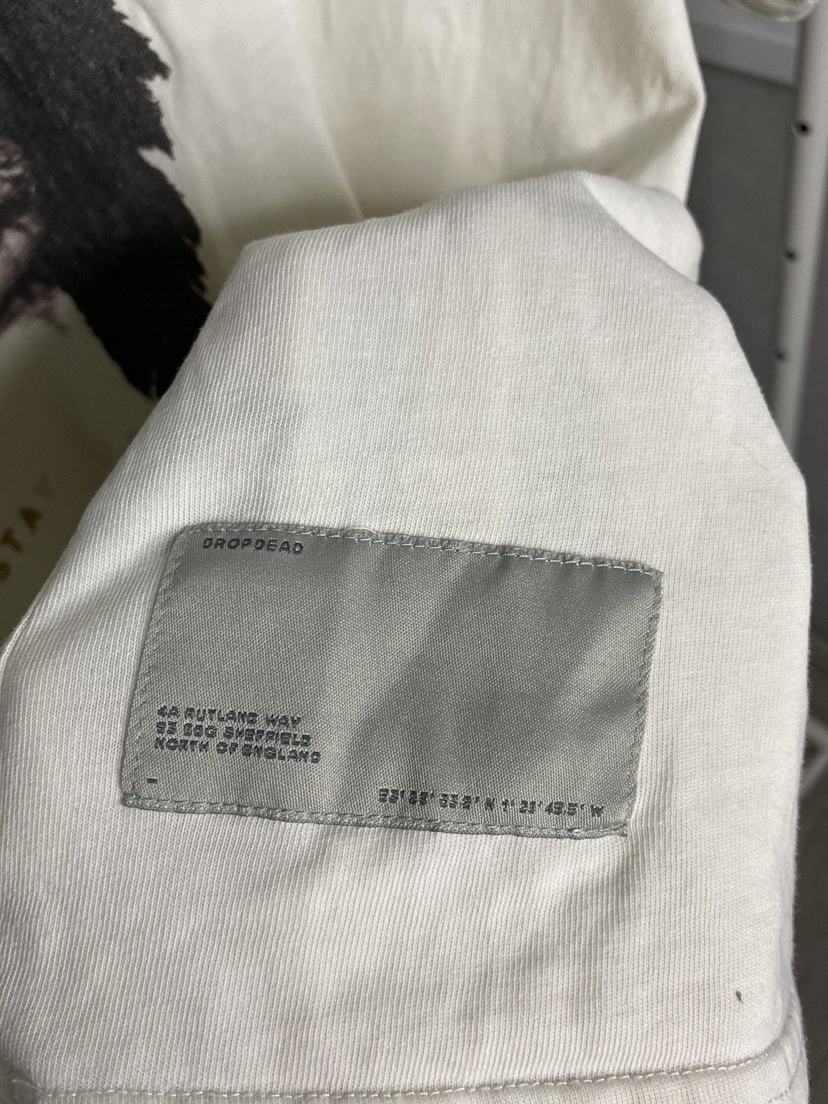Drop Dead × Drop Dead Clothing Drop Dead Mens Stay Out T Shirt Y2K Size US L / EU 52-54 / 3 - 5 Thumbnail