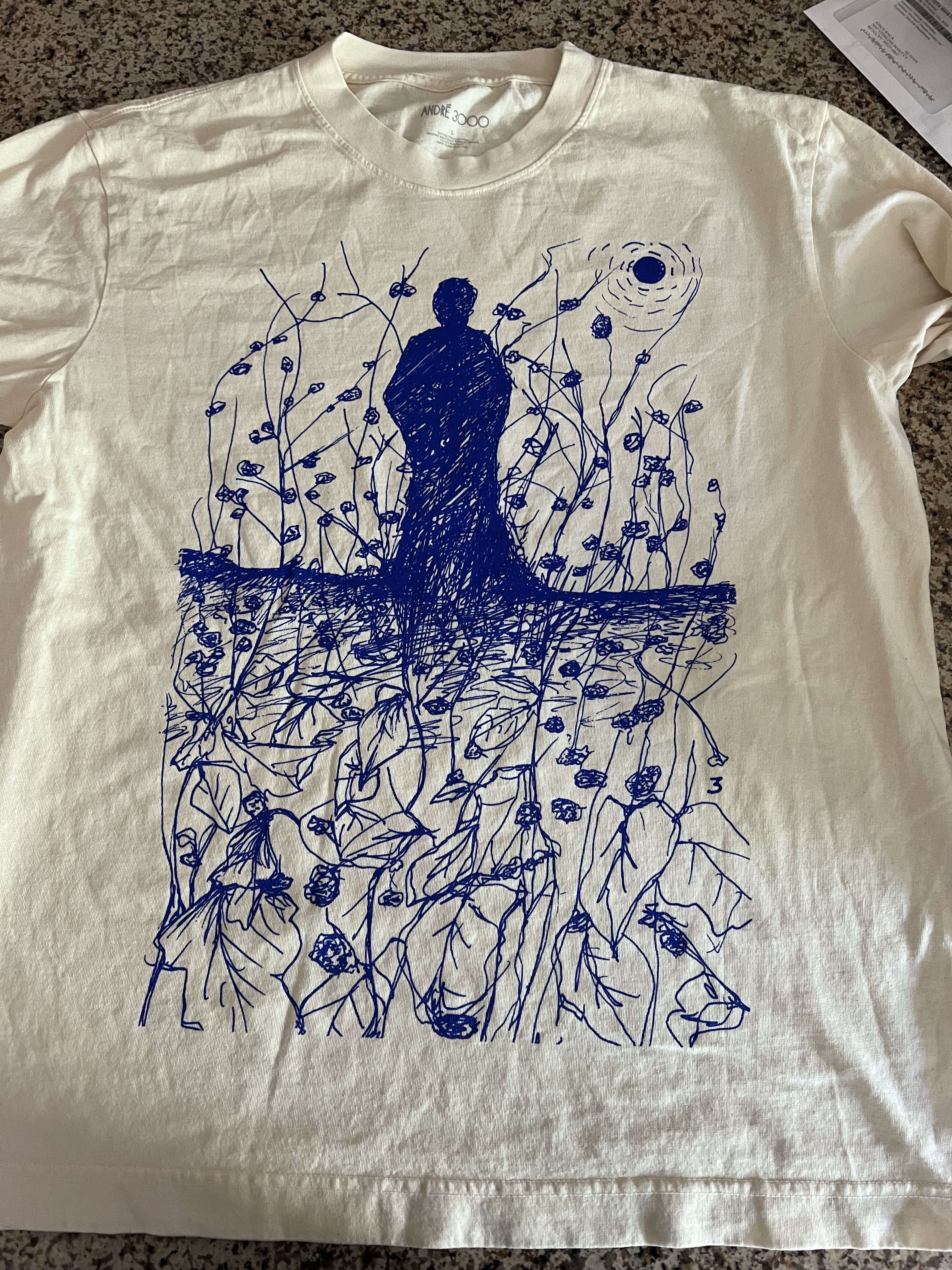 Band Tees André 3000 Sketch Tour Long-Sleeve Size Medium Size US M / EU 48-50 / 2 - 8 Thumbnail