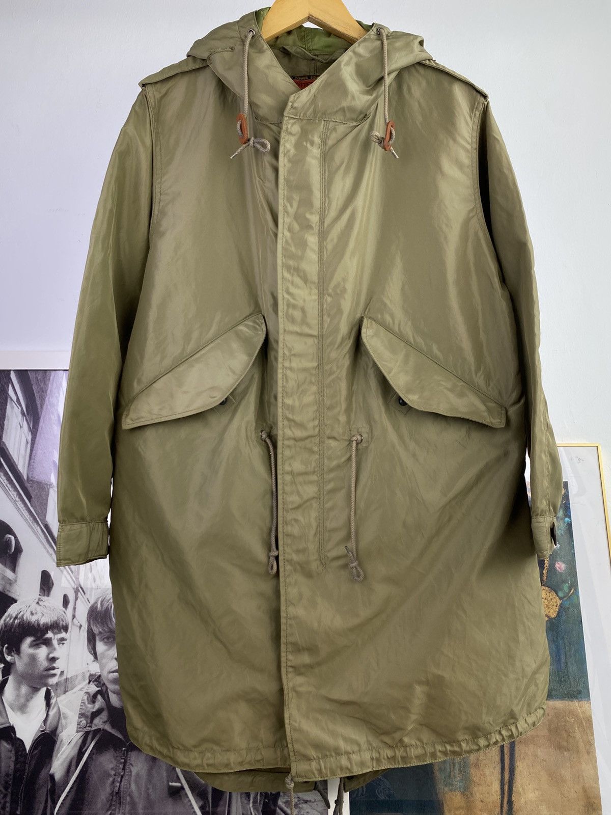 Buzz Rickson's 90’s Buzz Rickson United Carr UC10605 Nylon Fishtail Parka Size US M / EU 48-50 / 2 - 3 Thumbnail