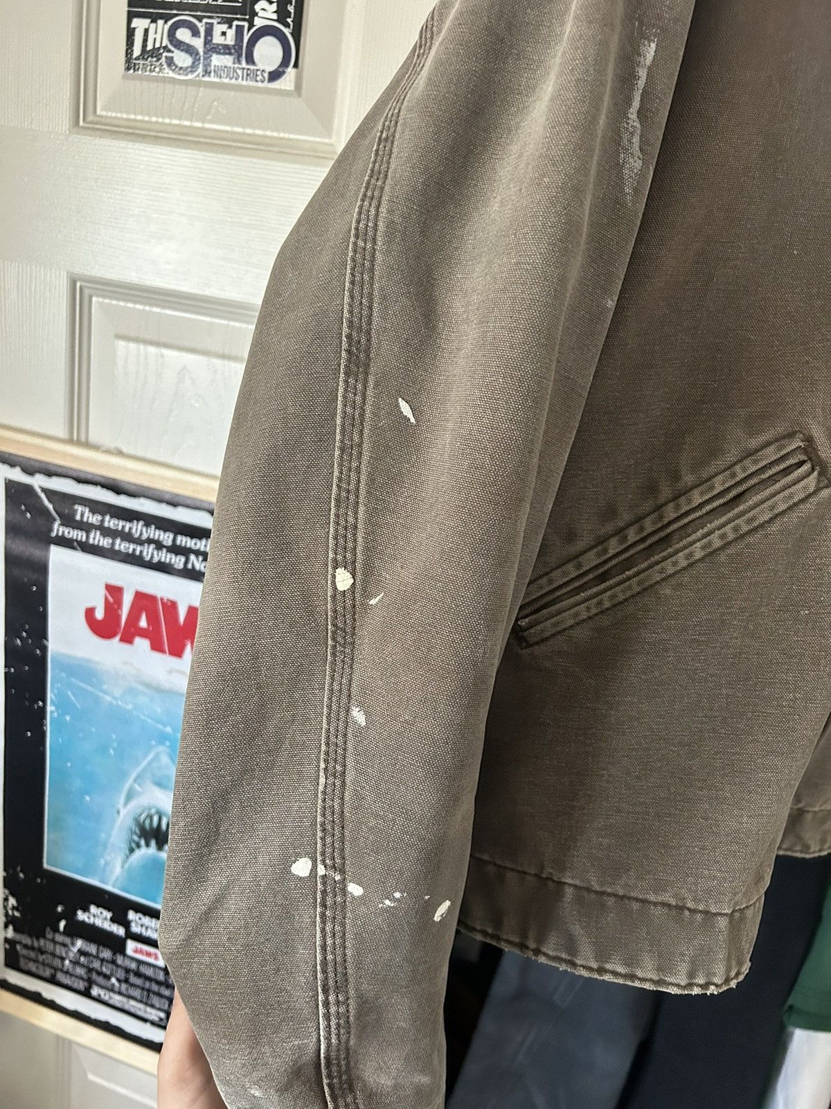 Carhartt × Vintage RARE J97 CHT Detroit Jacket Size US L / EU 52-54 / 3 - 4 Thumbnail