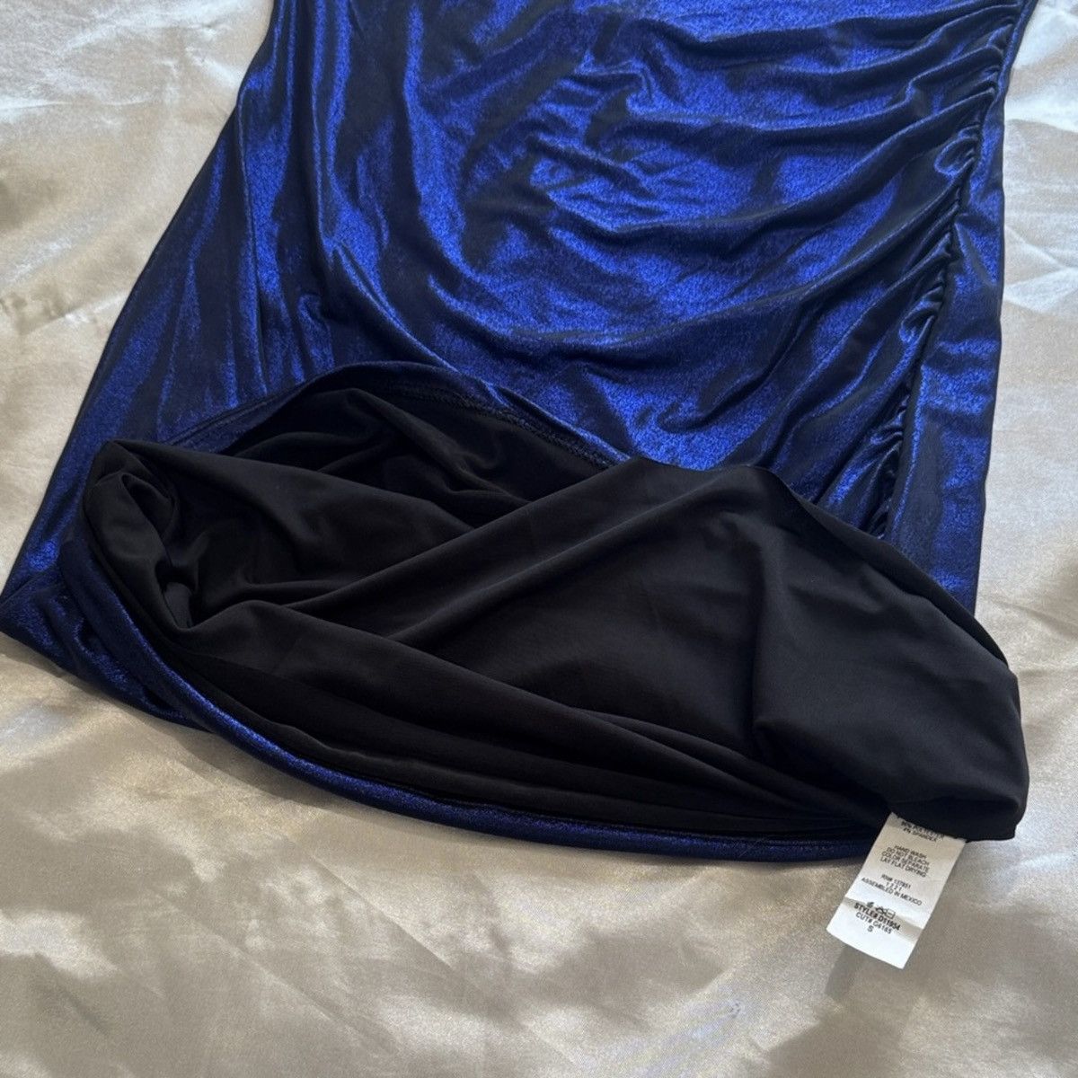 Other Metallic Blue Dress Size S / US 4 / IT 40 - 7 Thumbnail