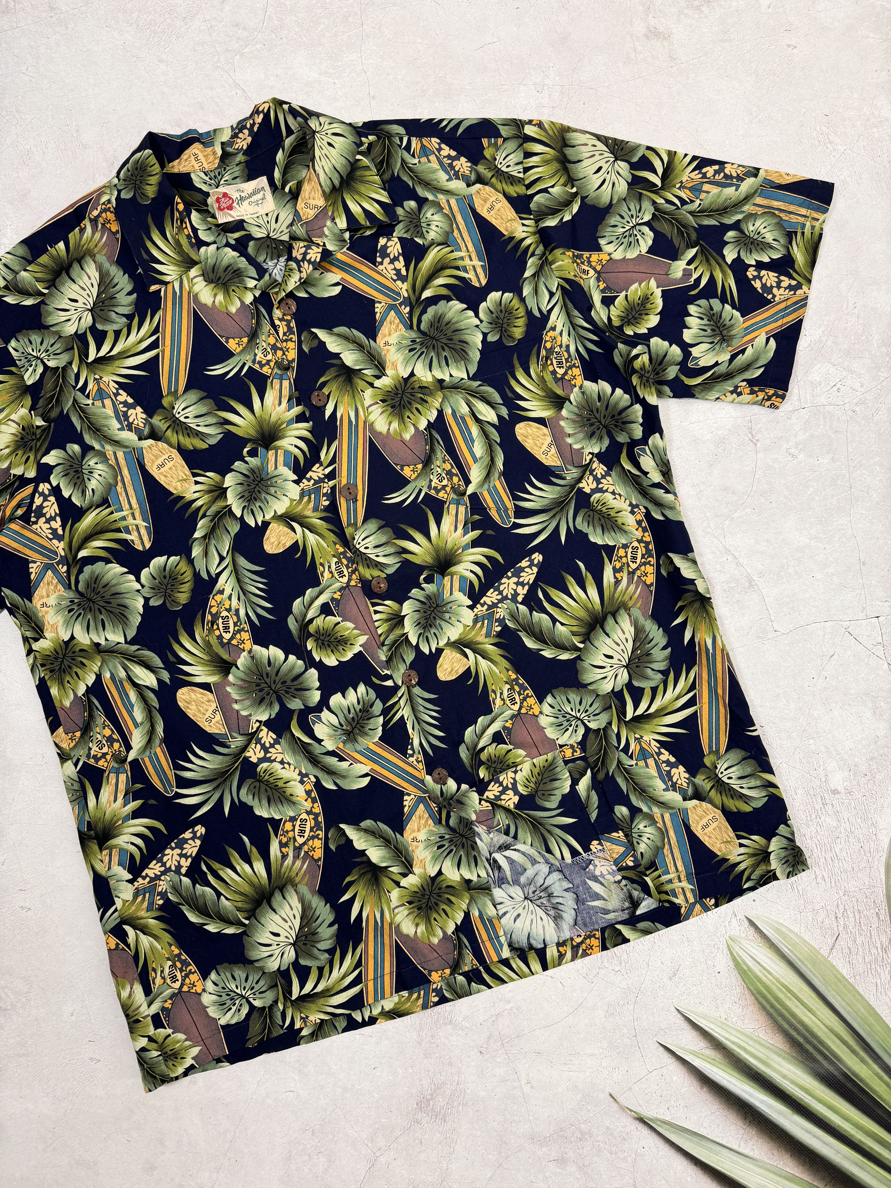 Hilo Hattie Vintage Hilo Hattie Hawaiian Shirt Palm & Surf Size US L / EU 52-54 / 3 - 4 Thumbnail