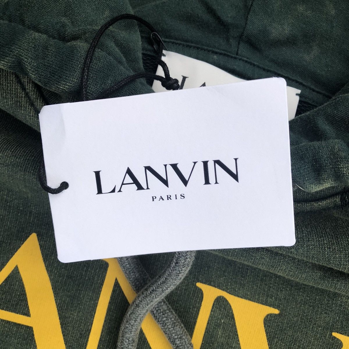 Gallery Dept. × Lanvin Gallery Dept x Lanvin Olive Green Hoodie Size US M / EU 48-50 / 2 - 10 Thumbnail