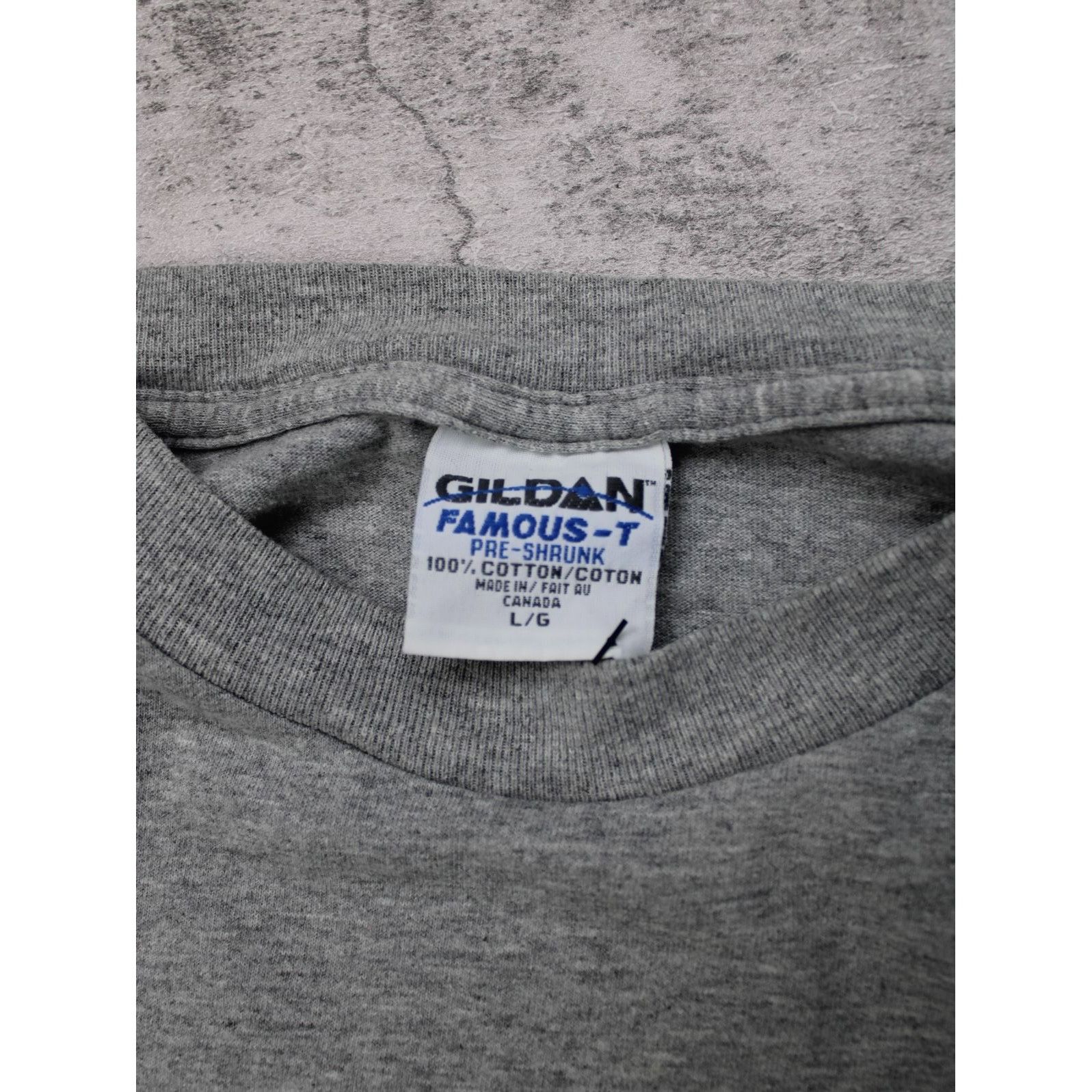 Other Vintage 90s Wossa 1992 Gray Full Sleeves T Size US L / EU 52-54 / 3 - 4 Thumbnail
