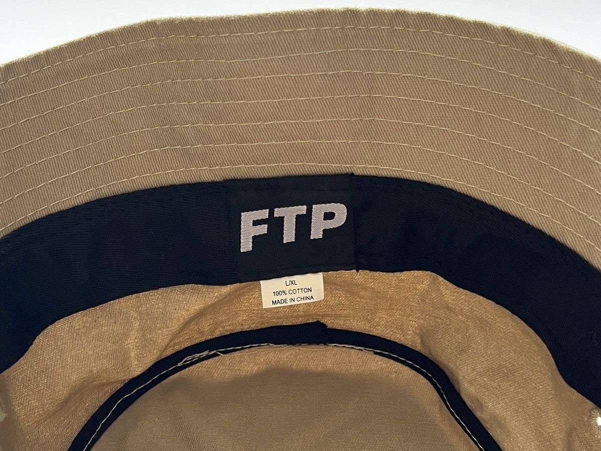 Fuck The Population FTP Tape Logo Bucket Hat Fuck the Population Size ONE SIZE - 3 Thumbnail